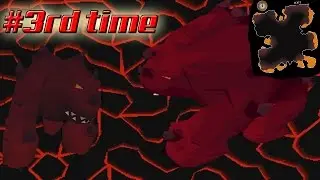 OldSchool RuneScape - Third time Fire Cape attempt - Muwex