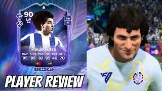 INSANE LW!😍 90 FANTASY FC HERO Paulo Futre PLAYER REVIEW EA FC 26
