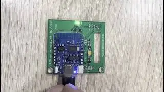 uRADMonitor A4 RGB Led firmware test