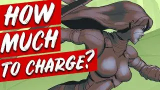 Art commission pricing as a total nobody with no following