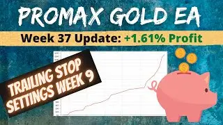 Promax Gold EA- Trailing Stop Settings week 9 Update: +1.61% Profit + Subscriber Profits
