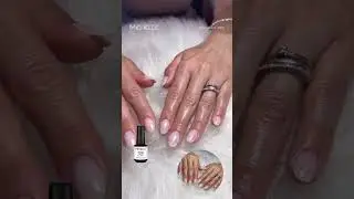 Milky refill nails 🤍  #michellenails #TopCoatLattiginoso