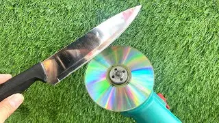 Острый как бритва за 3 минуты: секреты с диском для заточки ножей CD ✨