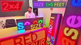 Led Scrolling Display Manufacturer #advertising #digitalboard #led #pixelart #displayled 7268884848