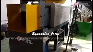 Automatic Plastic PE Film Squeeze Dryer