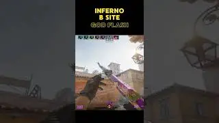 CS2 Inferno - B Site God Flash #cs2 #counterstrike