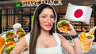 I Tried the Shake Shack JAPAN ONLY MENU !!!!