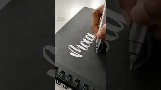 How to write 'Magical' in calligraphy ✨🪄 #shorts #calligraphy #viral