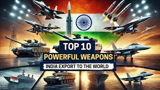 Top 10 Powerful Weapons India Exports around world 2024 🌍| Specs, Buyers, and Full Breakdown!