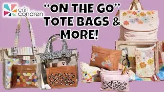 New! Erin Condren &ldquo;on the go&rdquo; collection | Tote bags | clear totes | weekender bags