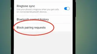 Samsung Bluetooth Block List | Bluetooth Block List Kaise Nikale