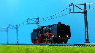 Fleischmann N gauge BR44 steam locomotive.