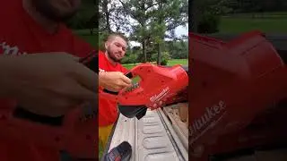НОВЫЙ воздуходув Milwaukee 3017-20 Первое использование!