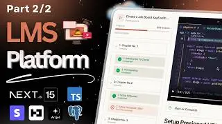 Create an LMS Course Platform with Next.js, Arcjet, Better-Auth, and Stripe (Part 2/2)
