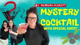 Mystery Cocktail Reveal! 🍸 Blueberry Lemon Fizz with Special Guest | Thirsty Thursday