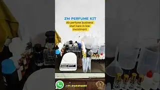 perfume making kit | perfume business ideas 2026 #perfume #perfumebusiness #zmfragrance