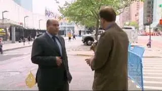 Yemeni diplomats at UN go on strike
