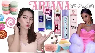 ARIANA GRANDE FRAGRANCE MIST COLLECTION! Thank you Next, Ari, Moonlight, Sweet Like Candy, Cloud..