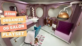 #asmr Organizing Our Generation Doll My Hair Salon With Miniature Hair Toys #miniature #toys #doll