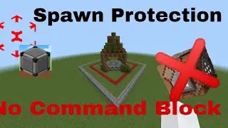 How To Make A Spawn Protection in Minecraft (No Command Block)