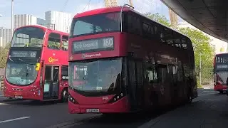 FRV - Stagecoach London BYD Envrio400 City EV - LG21 HZN 84174 - 180 North Greenwich - Erith