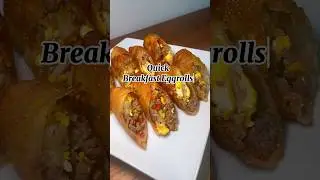 Eggrolls for breakfast? #breakfastideas #shorts
