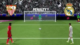 SEVILLA VS REAL MADRID FULL PENALTY SHOOTOUT | RMA VS SEN  HIGHLIGHTS | LA LIGA 2025/26
