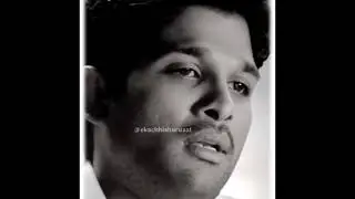 Asu Kuch Baya Nehi Karte 😭 Allu Arjun Sad Shorts Video Status | Sad Scene | Hindi Dialogue |#shorts