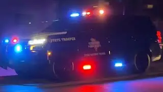 Texas DPS & Game Warden Arriving On Scene 