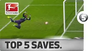 Top 5 Saves -  Incredible Stops from Matchday 19