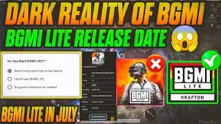 Dark Reality of BGMI 🤬💀 4.2 Update | Finally BGMI Lite Is Coming | Release Date 📅 Revealed 😱