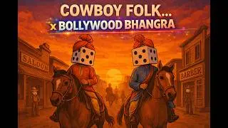 Bollywood Bhangra Cowboy – Western Folk x Bhangra Fusion | The Folk Dice (Full Album)