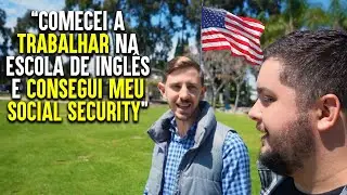 ELE FOI ESTUDAR INGLÊS 1 MÊS E ESTÁ TIRANDO O GREEN CARD (CRIOU AS OPORTUNIDADES)