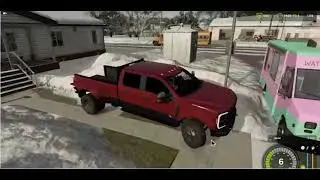 snow plowing farm sim 25