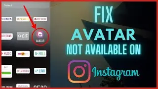 Hou to fix Avatar Not available on Instagram