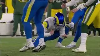 Matt Gay comes out and makes a 55 yard field goal in freezing temperature