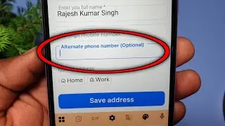 What is the meaning of alternate phone number in Flipkart?