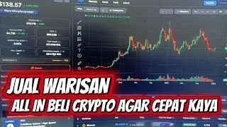 JUAL WARISAN BELI CRYPTO #belajarcrypto #analisacrypto #belajartrading