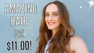 Teen GLOW UP with cheap hair extensions! So easy!