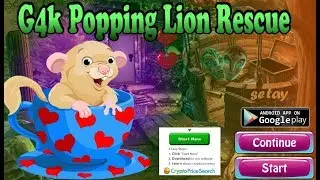 G4K Popping Lion Rescue Walkthrough [Games4King]