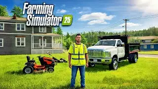 I Bought Rival Mowing Company's Property At Auction! FS25