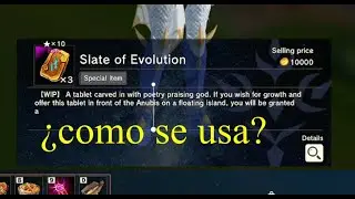 &iquest;C&oacute;mo funcionan los slates of EVOLUTION? recomendaciones y como conseguirlos - Craftopia En Espa&ntilde;ol-