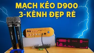 🔥 Mạch K&eacute;o D900 2.1 &ndash; C&ocirc;ng Suất 200W K&eacute;o Loa Cực Mạnh! 🔊 gi&aacute; cực rẻ⚡#loa #dj #bluethoot 