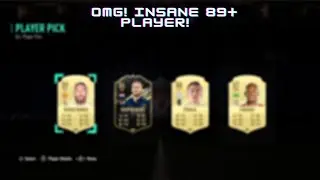 84+ player pick pack! Live Reaction!