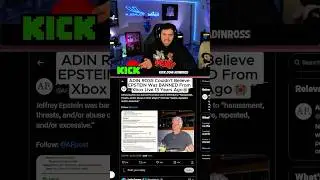 ADIN ROSS Couldn't Believe EPSTEIN Was BANNED From Xbox Live 13 Years Ago😭