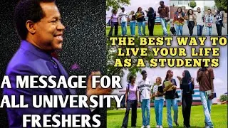 OMG😱😱😱A MESSAGE FOR ALL FRESHERS||PASTOR CHRIS OYAKHILOME 