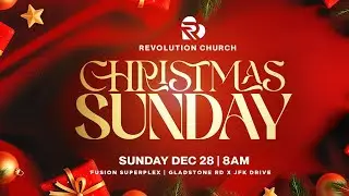 Welcome To Revolution Church | Pastor Rickeno R. Moncur | Sun 12.28.2025
