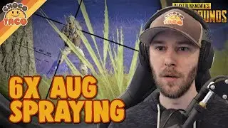 6x AUG Spraying is Hard - chocoTaco PUBG Gameplay