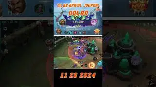 Roger 11/26/2024 [MLBB BRAWL JOURNAL] #mobilelegends #brawl #roger #savage