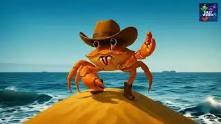 Crabby Party Dance Funny Crab Song for Kids | by Silly worms